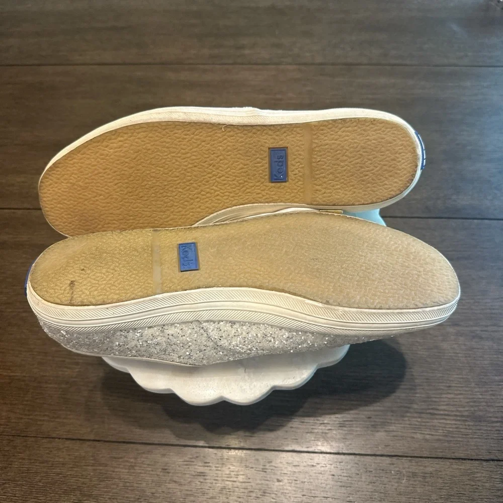 Kate‎ Spade Glitter Sneakers - Silver